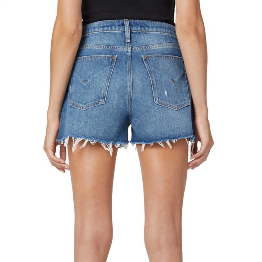 NWT⛱️Hudson - Lori High Waist Denim Cutoffs - 34 - Picture 4 of 7